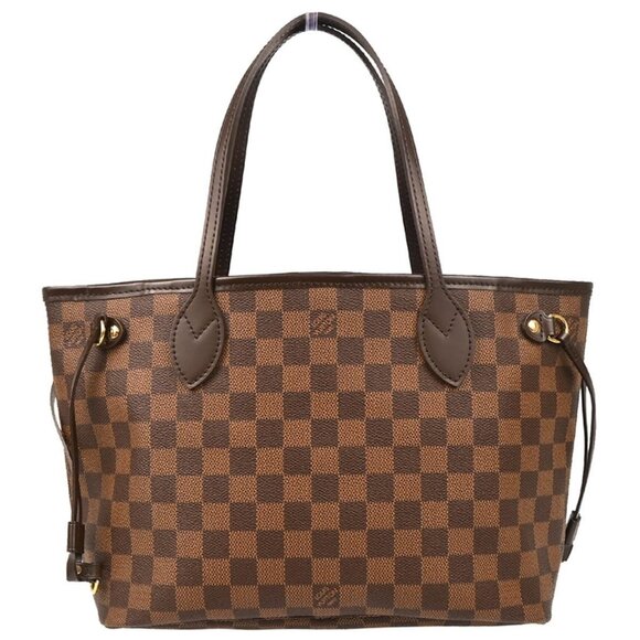 Louis Vuitton Damier Neverfull PM Tote Handbag N41359 VI5019 195709 - Picture 1 of 9
